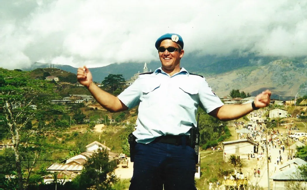 Andrew Atkinson Working As A Peacekeeper 3