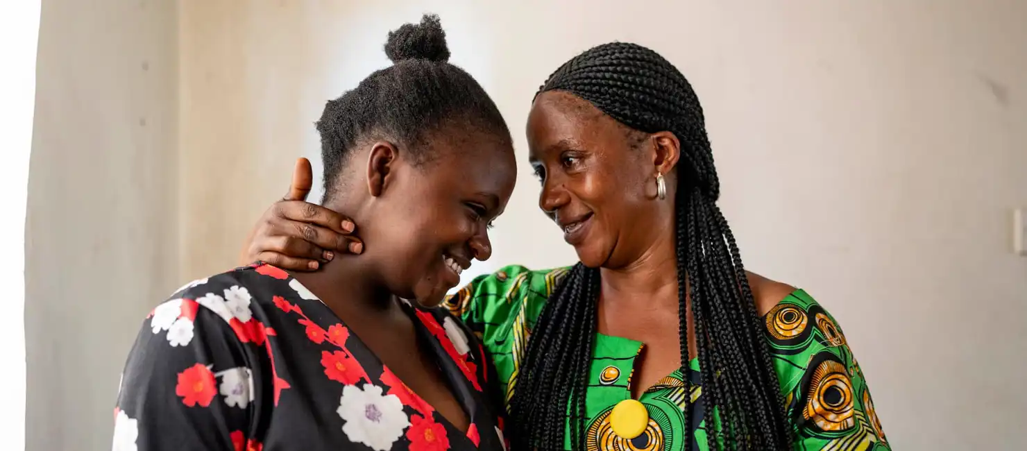 Uganda. Gloria Is Secure With Her Foster Family In Kampala. (1)