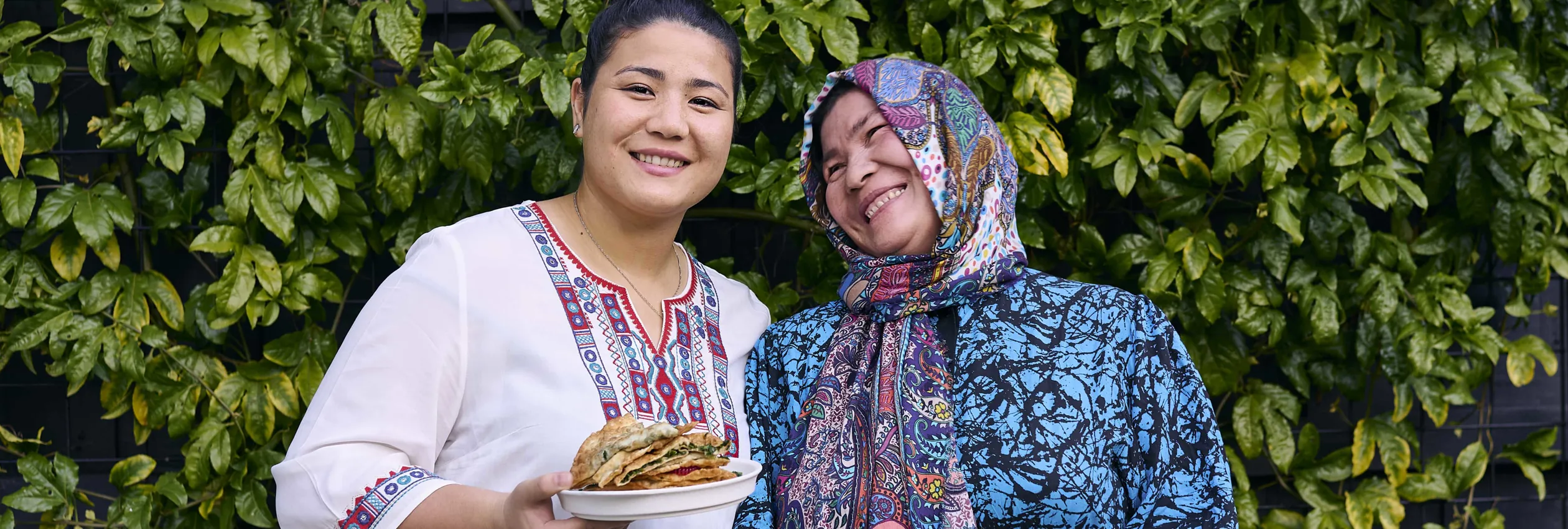 Australia. Fatima Yousufi and her mother