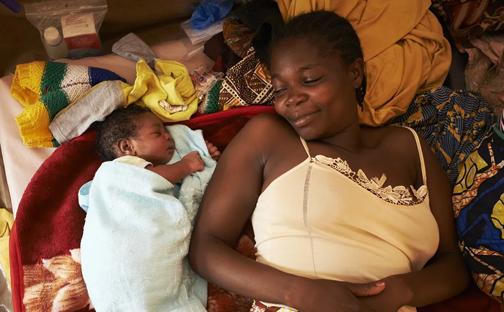 A new mother's healthy baby kit