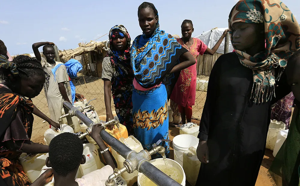 A community water supply system