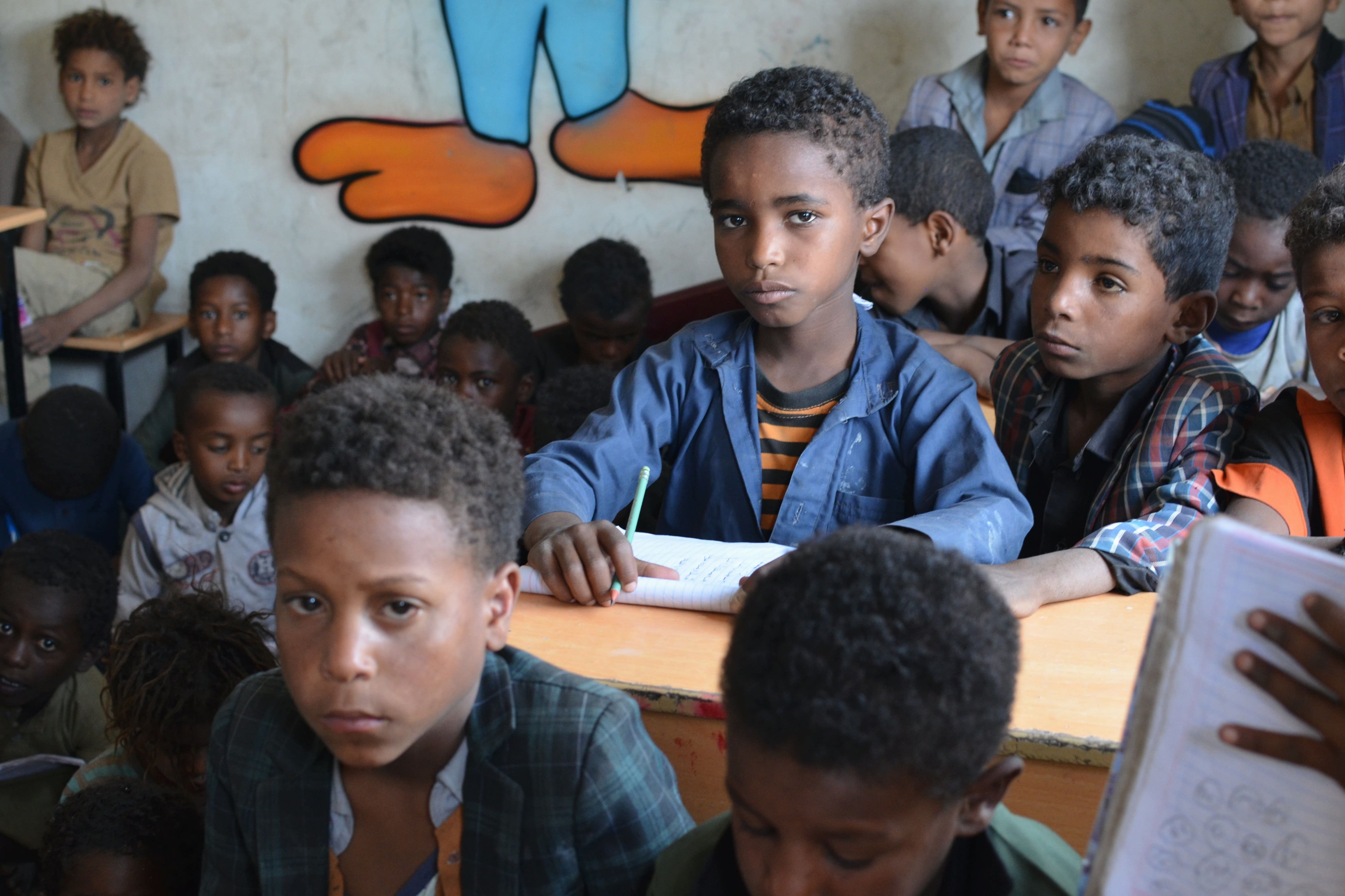 Tile Yemen Education In Displacement Site