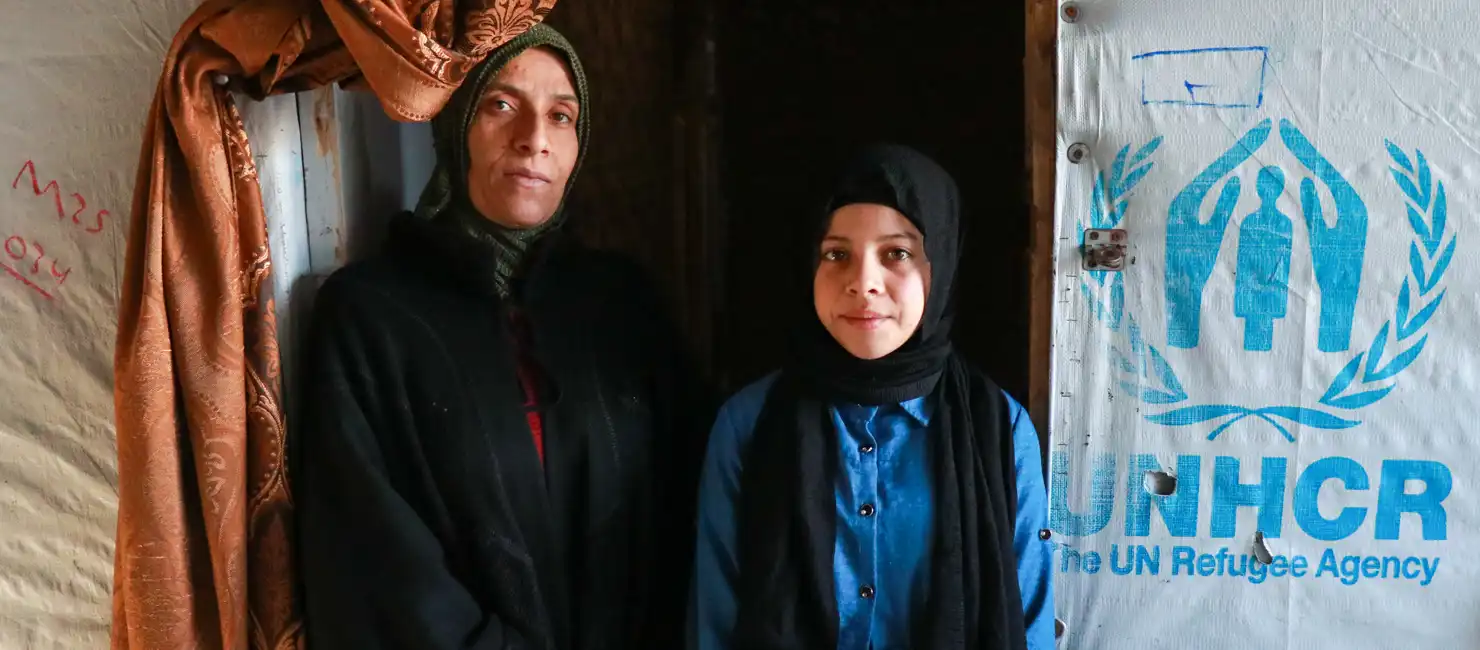 Lebanon. Kawther a Syrian refugee mother talks about her challenges in winter and Ramadan