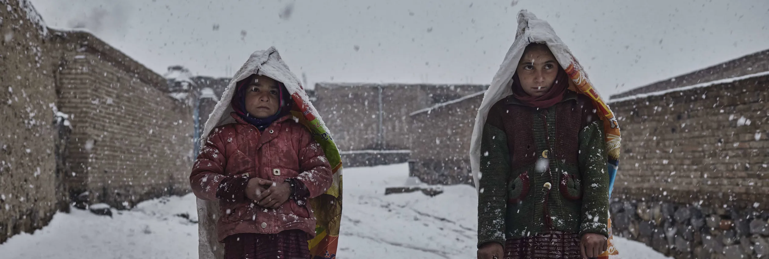 Afghanistan. IDP Family In Kabul