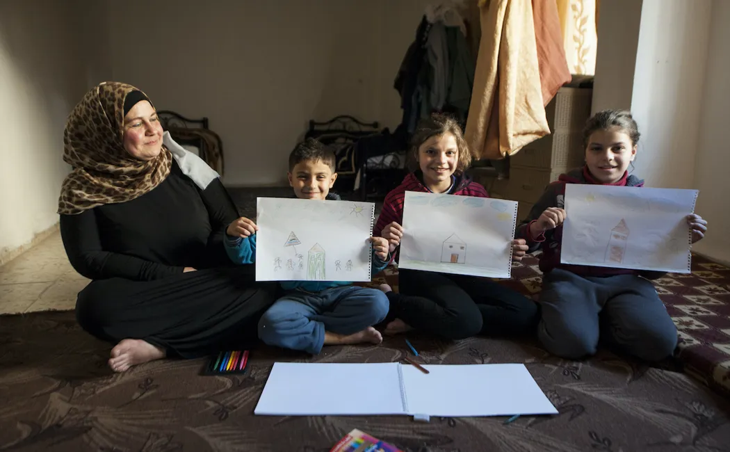 Jordan Syrian Refugee Family Living In Amman 4