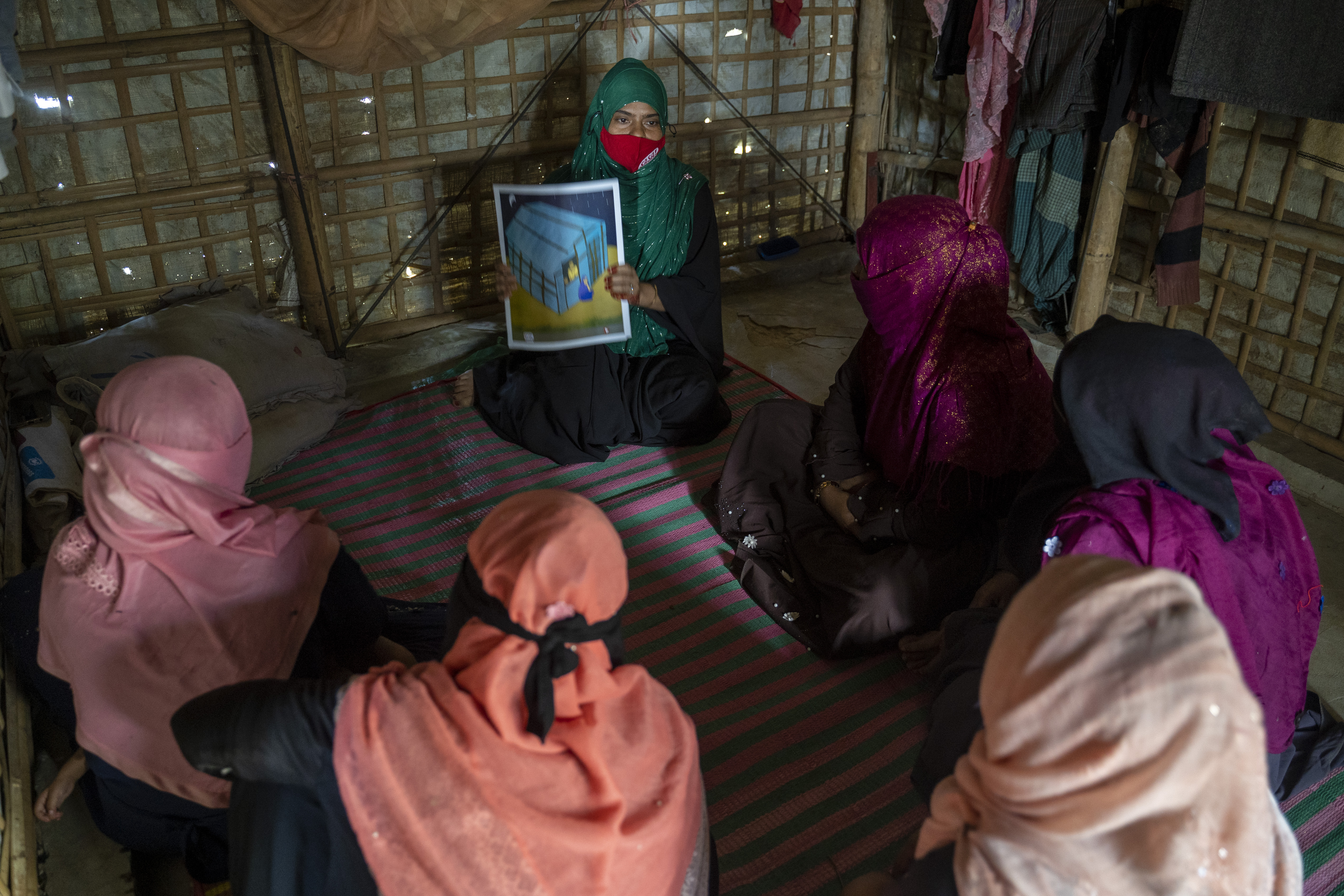 Bangladesh_Rohingya refugee volunteers combat gender-based violence in Kutupalong