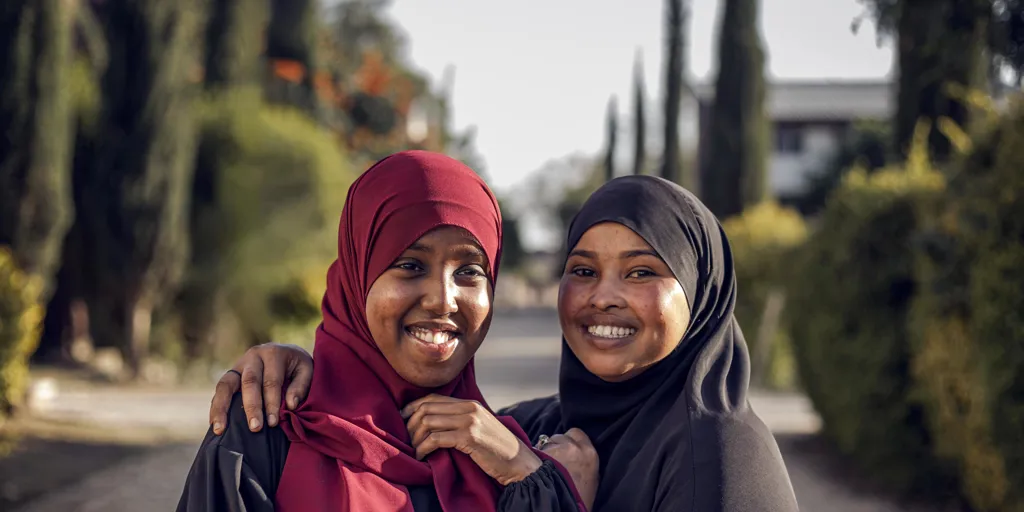 Faiza And Ilhan, DAFI Scholars from Somila