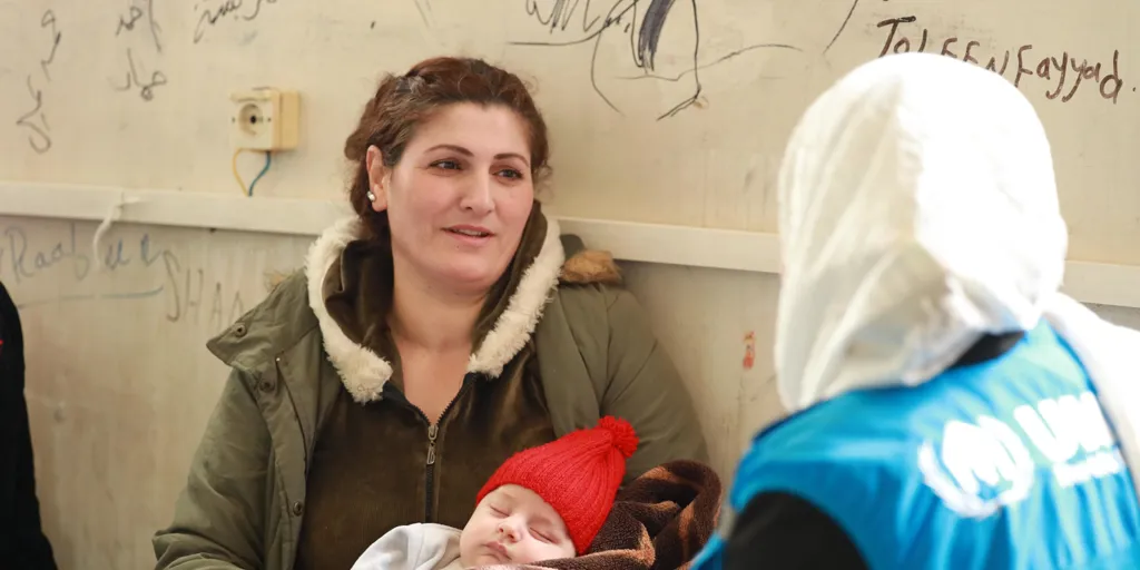 Baby born in the aftermath of the earthquakes