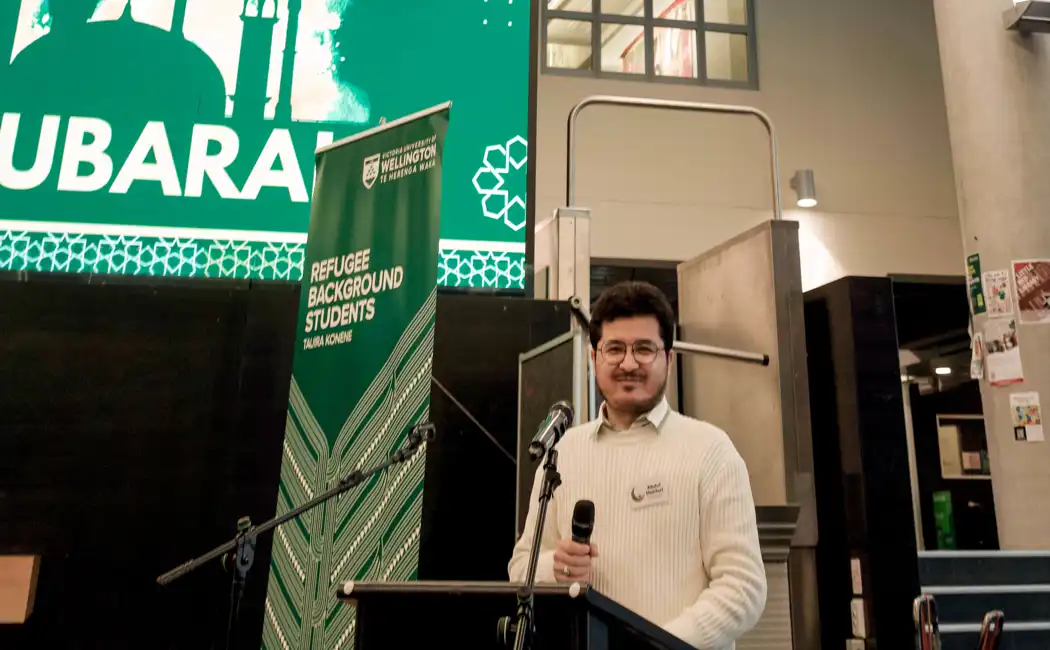 New Zealand. Abdul Haidari At Work