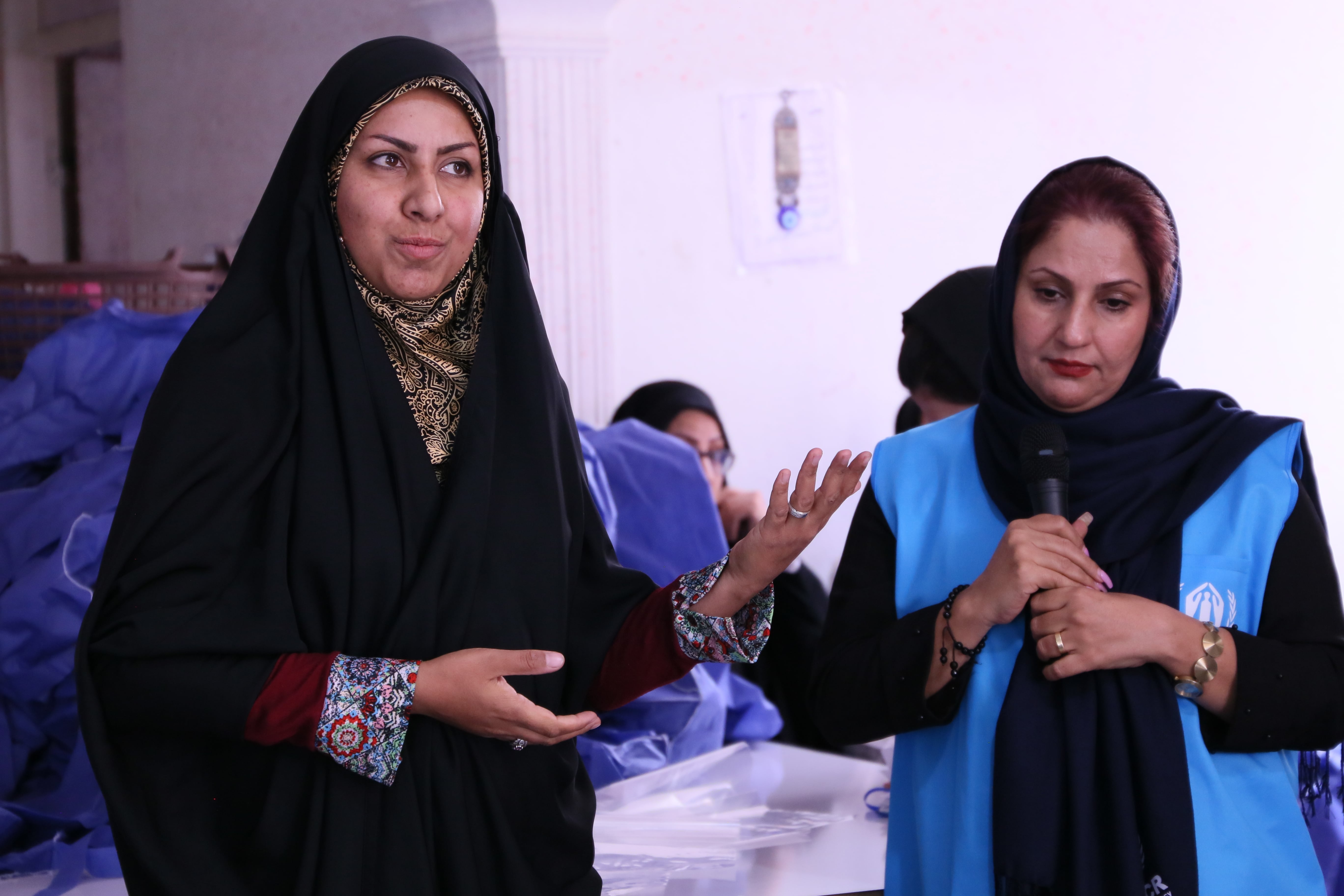 Iran_Zeynab explains how a tailoring course helped her launch her own business in Shiraz