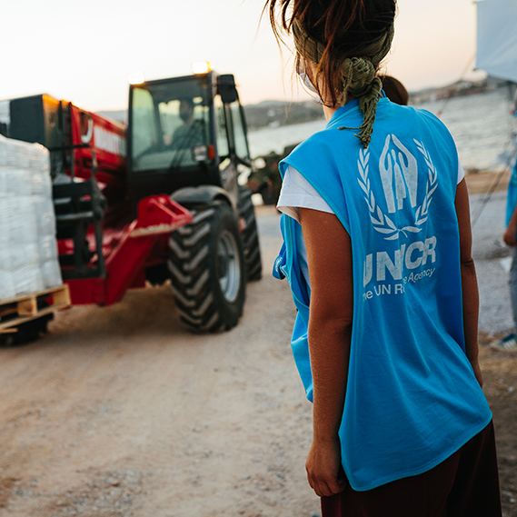 Extention Worker Moria Refugees November